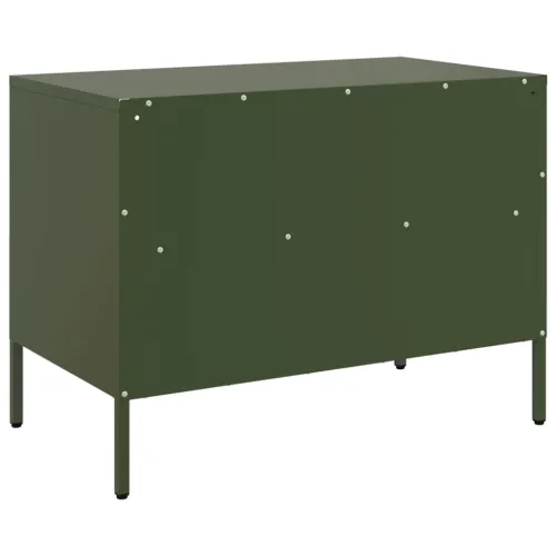 TV ormarići 2 kom maslinastozeleni 68 x 39 x 50,5 cm čelični - Zelena 2 Zelena 2 Cijena