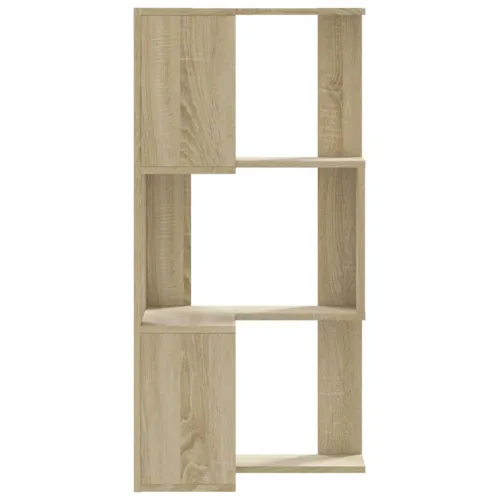 Kutni regal za knjige 3 razine boja hrasta 50x50x102 cm drveni - sonoma hrast 1 Sonoma hrast Cijena