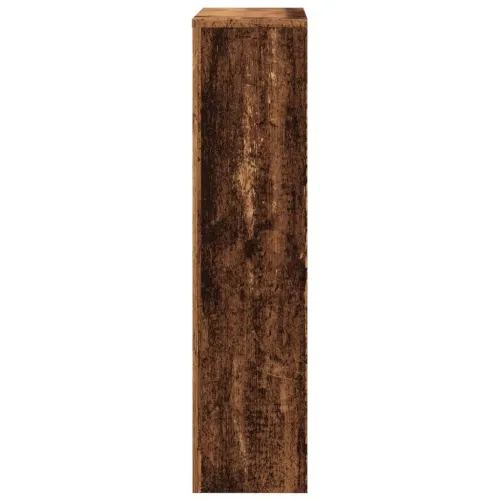 Maska za radijator - Pokrov za radijator boja staro drvo 78x20x82 cm drveni - Staro drvo 78 x 20 x 82 cm 1 Okomite letvice Cijena
