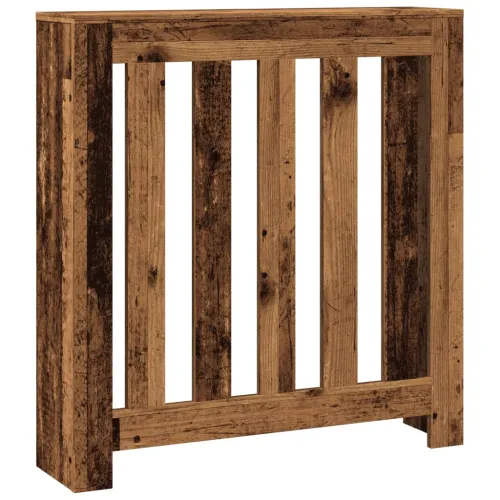 Maska za radijator - Pokrov za radijator boja staro drvo 78x20x82 cm drveni - Staro drvo 78 x 20 x 82 cm 1 Okomite letvice Cijena
