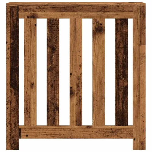 Maska za radijator - Pokrov za radijator boja staro drvo 78x20x82 cm drveni - Staro drvo 78 x 20 x 82 cm 1 Okomite letvice Cijena