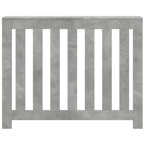 Maska za radijator - Pokrov za radijator hrasta sonome 104x20x82cm konstruirano drvo - Betonska siva 104 x 20 x 82 cm Okomite le Cijena
