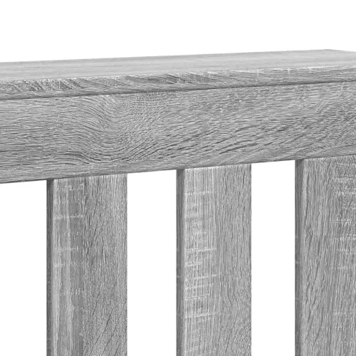 Maska za radijator - Pokrov za radijator hrasta sonome 205x21,5x83,5 cm - Sivi hrast sonoma 205 x 21.5 x 83.5 cm 1 Okomite letvi Cijena