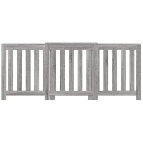 Maska za radijator - Pokrov za radijator hrasta sonome 205x21,5x83,5 cm - Sivi hrast sonoma 205 x 21.5 x 83.5 cm 1 Okomite letvi Cijena