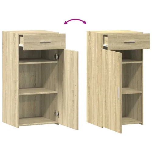 Komoda boja hrasta sonome 45 x 42,5 x 93 cm konstruirano drvo - sonoma hrast 1 Sonoma hrast Cijena