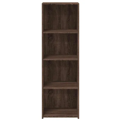 Visoka komoda boja hrasta 40x41x124 cm od konstruiranog drva - Smeđi hrast 1 Smeđi hrast Cijena