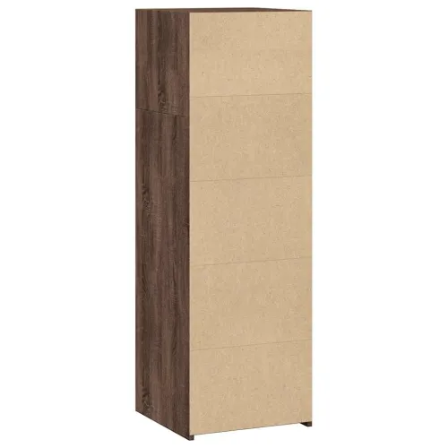 Visoka komoda boja hrasta 40x41x124 cm od konstruiranog drva - Smeđi hrast 1 Smeđi hrast Cijena