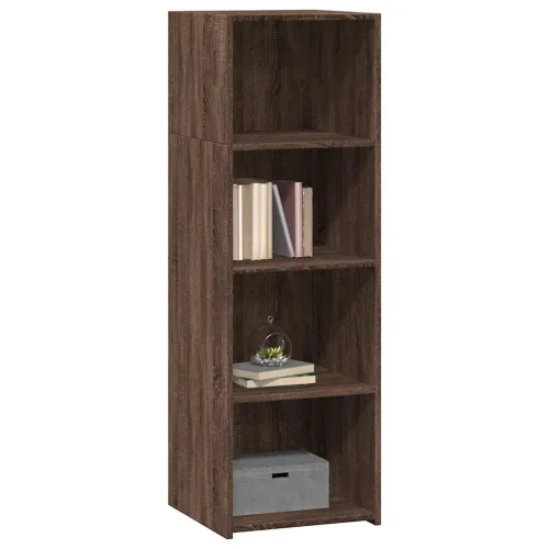 Visoka komoda boja hrasta 40x41x124 cm od konstruiranog drva - Smeđi hrast 1 Smeđi hrast Cijena