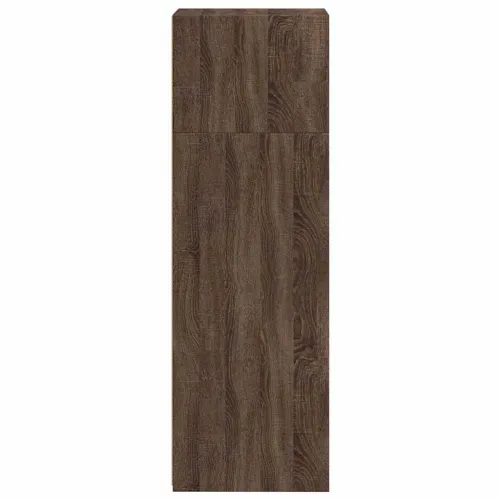 Visoka komoda boja hrasta 40x41x124 cm od konstruiranog drva - Smeđi hrast 1 Smeđi hrast Cijena