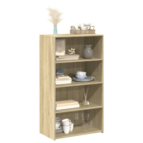 Visoka komoda boje hrasta 70 x 41 x 124 cm konstruirano drvo - sonoma hrast 1 Sonoma hrast Cijena