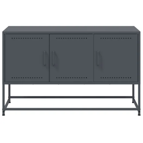 TV ormarić antracit 100,5x39x60,5 cm čelični - Antracit 1 Cijena