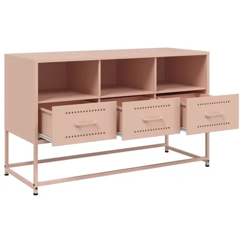 TV ormarić ružičasti 100,5x39x60,5 cm čelični - Ružičasta 1 Cijena