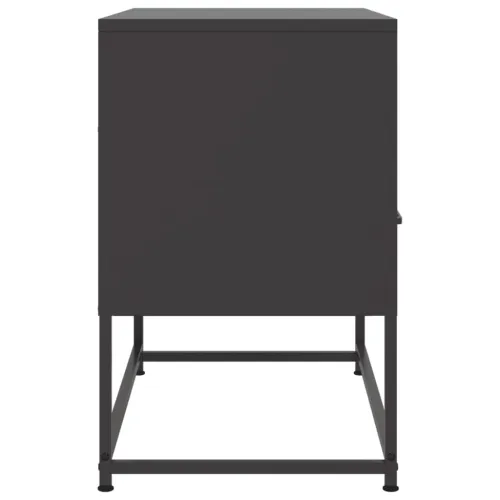TV ormarić crni 68x39x60,5 cm čelični - Crna 1 Cijena