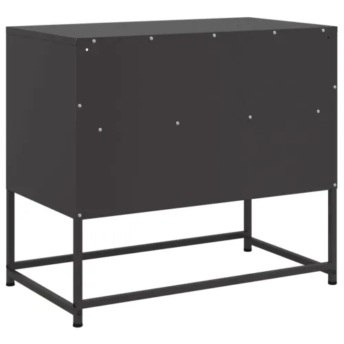 TV ormarić crni 68x39x60,5 cm čelični - Crna 1 Cijena