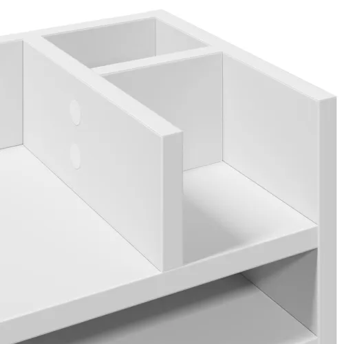 Organizator za stol boja hrasta 44,5x24x25 cm konstruirano drvo - Beton siva Beton siva Cijena