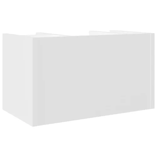 Organizator za stol boja hrasta 44,5x24x25 cm konstruirano drvo - Beton siva Beton siva Cijena