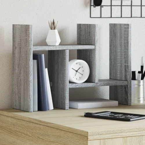 Organizator za stol siva boja hrasta 34,5x15,5x35,5 cm drveni - Sivi hrast sonoma 34.5 x 15.5 x 35.5 cm Siva Sonoma 34,5 x 15,5  Cijena