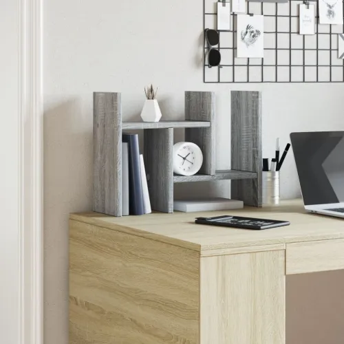 Organizator za stol siva boja hrasta 34,5x15,5x35,5 cm drveni - Sivi hrast sonoma 34.5 x 15.5 x 35.5 cm Siva Sonoma 34,5 x 15,5  Cijena