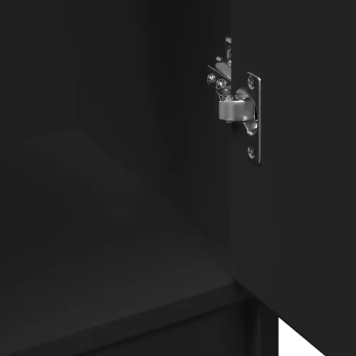 Ormarić za Lavabo - Umivaonik crni 63 x 29 x 55 cm konstruirano drvo - Crna 1 Crna Cijena