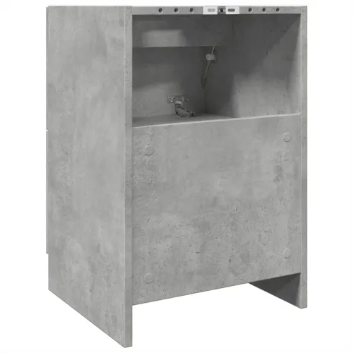 Ormarić za Lavabo - Umivaonik boja betona 40x37x59 cm konstruirano drvo - Beton siva 40 x 37 x 59 cm 1 Beton siva Cijena