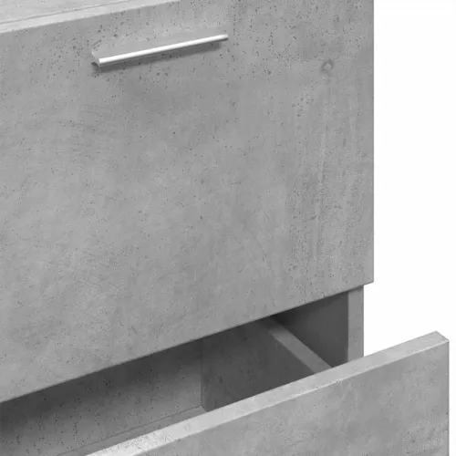 Ormarić za Lavabo - Umivaonik boja betona 40x37x59 cm konstruirano drvo - Beton siva 40 x 37 x 59 cm 1 Beton siva Cijena