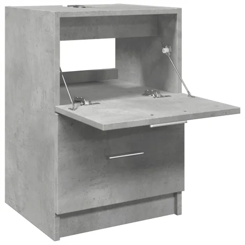 Ormarić za Lavabo - Umivaonik boja betona 40x37x59 cm konstruirano drvo - Beton siva 40 x 37 x 59 cm 1 Beton siva Cijena