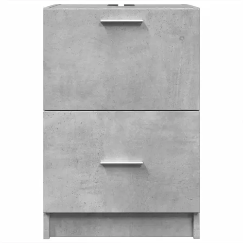 Ormarić za Lavabo - Umivaonik boja betona 40x37x59 cm konstruirano drvo - Beton siva 40 x 37 x 59 cm 1 Beton siva Cijena
