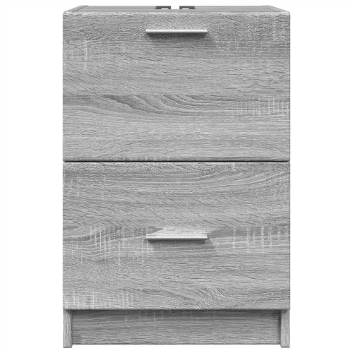 Ormarić za Lavabo - Umivaonik boja hrasta sonome 40x37x59 cm drveni - Sivi hrast sonoma 40 x 37 x 59 cm Cijena