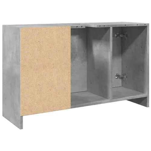 Ormarić za Lavabo - Umivaonik boja betona 90x29x55 cm konstruirano drvo - Beton siva 90 x 29 x 55 cm 1 1 Cijena