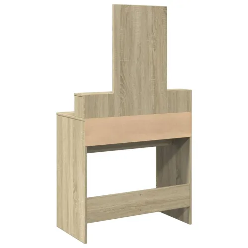 Toaletni stolić s ogledalom boja hrasta sonome 80x41x144,5 cm - sonoma hrast 1 Sonoma hrast Cijena