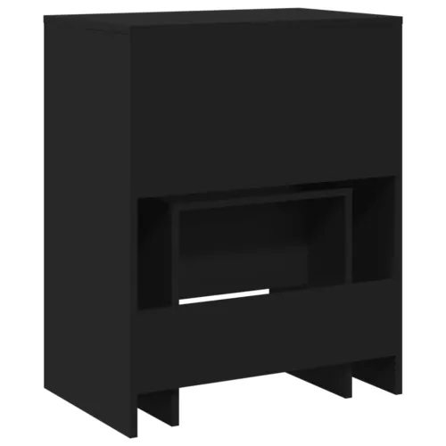 Toaletni stolić sa stolcem crni 60 x 40 x 113,5 cm - Crna 1 Crna Cijena