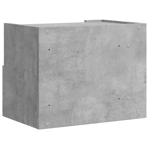 Zidni noćni ormarići 2 kom siva boja betona 45 x 30 x 35 cm - Beton siva 2 Beton siva 2 Cijena