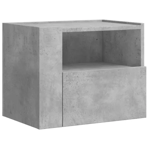 Zidni noćni ormarići 2 kom siva boja betona 45 x 30 x 35 cm - Beton siva 2 Beton siva 2 Cijena