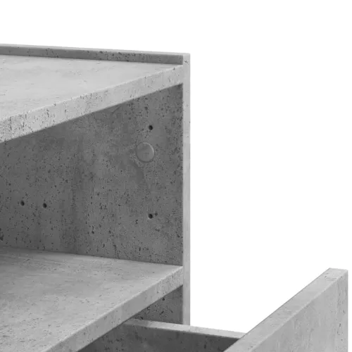 Zidni noćni ormarići 2 kom siva boja betona 45 x 30 x 35 cm - Beton siva 2 Beton siva 2 Cijena