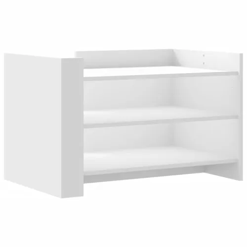 Stolić za kavu bijeli 80 x 50 x 50 cm od konstruiranog drva - Bijela 1 80 cm Bijela Cijena