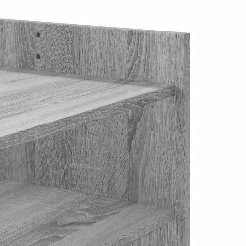Stolić za kavu siva boja hrasta 100x50x50 cm od drva - Sivi hrast sonoma 1 100 cm Sivi hrast sonoma Cijena
