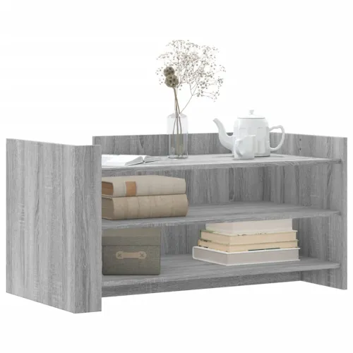 Stolić za kavu siva boja hrasta 100x50x50 cm od drva - Sivi hrast sonoma 1 100 cm Sivi hrast sonoma Cijena