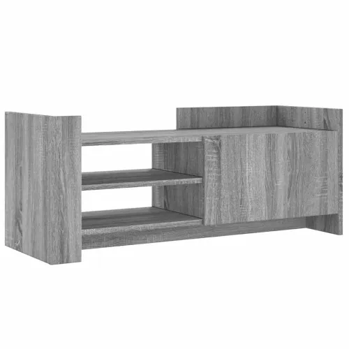 TV ormarić boja hrasta sonome 100x35x40 cm konstruirano drvo - Sivi hrast sonoma 1 100 cm Sivi hrast sonoma Cijena