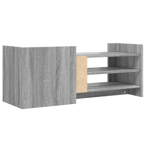 TV ormarić boja hrasta sonome 100x35x40 cm konstruirano drvo - Sivi hrast sonoma 1 100 cm Sivi hrast sonoma Cijena