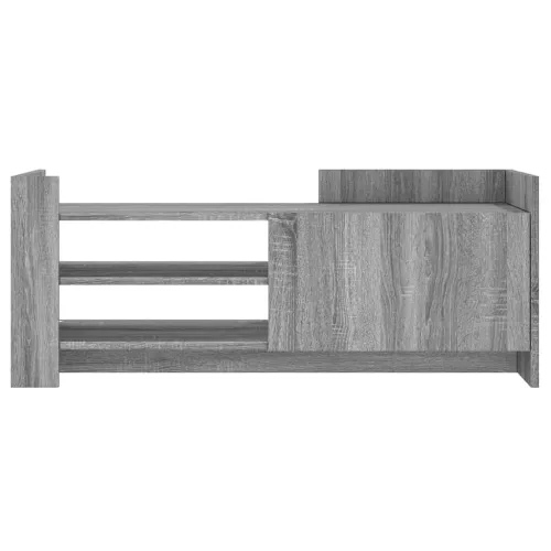TV ormarić boja hrasta sonome 100x35x40 cm konstruirano drvo - Sivi hrast sonoma 1 100 cm Sivi hrast sonoma Cijena