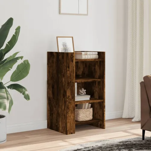 Komoda boja dimljenog hrasta 45x35x75 cm konstruirano drvo - Dimljeni hrast 1 45 cm Dimljeni hrast Cijena