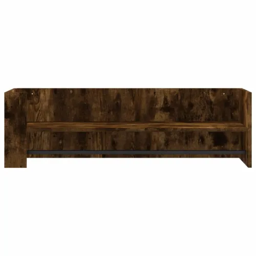 Zidna polica boja hrasta 100x35x30,5 cm od konstruiranog drva - Dimljeni hrast 100 x 35 x 30.5 cm 1 1 Cijena