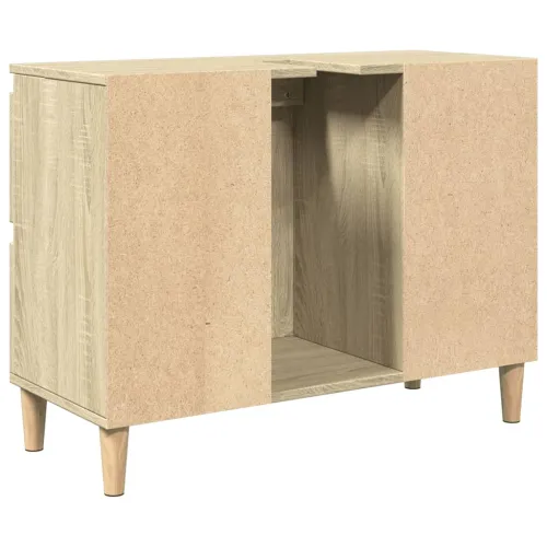 Ormarić za Lavabo - Umivaonik boja hrasta sonome 80 x 33 x 60 cm drveni - Sonoma hrast Cijena