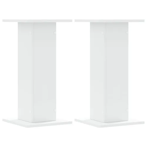 Stalci za zvučnike 2 kom bijeli 30x30x60 cm konstruirano drvo - Bijela 30 x 30 x 60 cm Bijela 30 x 30 x 60 cm Cijena