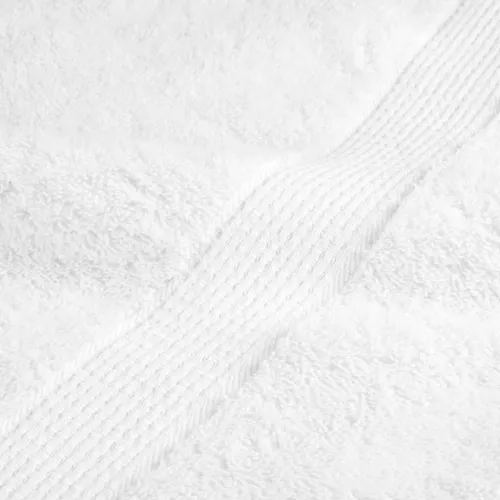 Ručnici SOLUND 2 kom bijeli 100 x 200 cm 600 gsm - Bijela 100 x 200 cm 2 Bijela Cijena