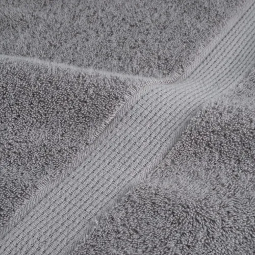 Ručnici SOLUND 2 kom sivi 100 x 200 cm 600 gsm - Siva 100 x 200 cm 2 Siva Cijena