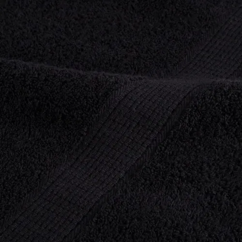 Ručnici za tuš SOLUND 10 kom crni 70x140 cm 600 gsm - Crna 70 x 140 cm 10 Crna Cijena