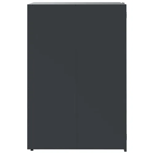 Spremište za 5 kante za otpad antracit 345x79x117 cm čelično - Antracit 5 poklopac s plinskim podizanjem Cijena