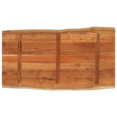 Stolna ploča 120x60x2,5 cm pravokutna bagremovo drvo živi rub - Bagremovo drvo (prirodno) 120 x 60 cm 25 mm Cijena