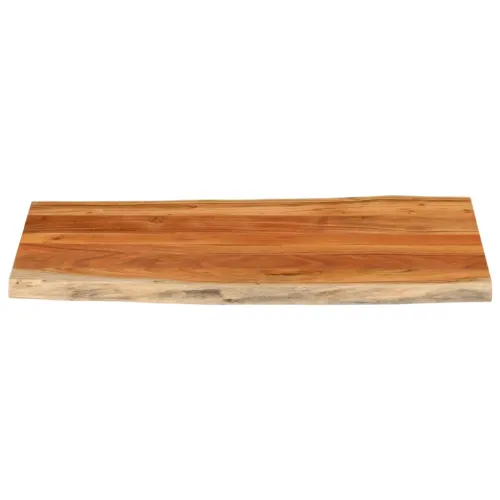 Stolna ploča 120x60x2,5 cm pravokutna bagremovo drvo živi rub - Bagremovo drvo (prirodno) 120 x 60 cm 25 mm Cijena